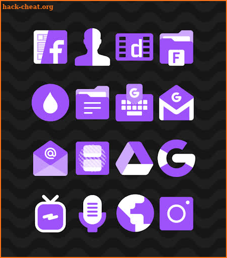 Light Purple - Icon Pack screenshot