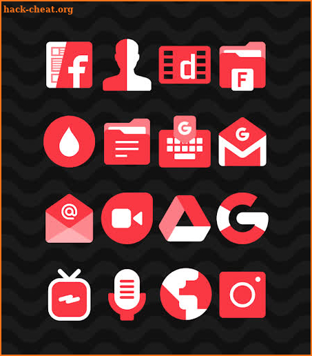 Light Red - Icon Pack screenshot