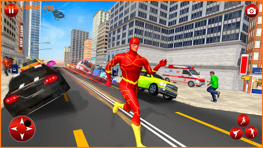 Light Speed Hero Doctor Robot Human Rescue screenshot