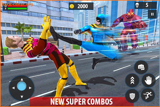 Light Speed Robot Hero: Vice Crime City Gangster screenshot