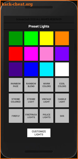 LightBox PRO Custom RGB Color Mood Light screenshot