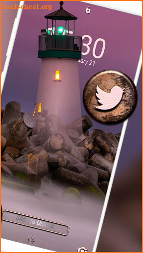 Lighthouse Launcher Theme screenshot