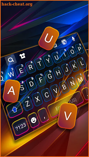 Lighting Business Keyboard Background screenshot