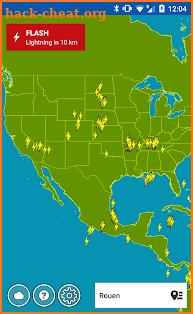 Lightning Alarm Weatherplaza screenshot