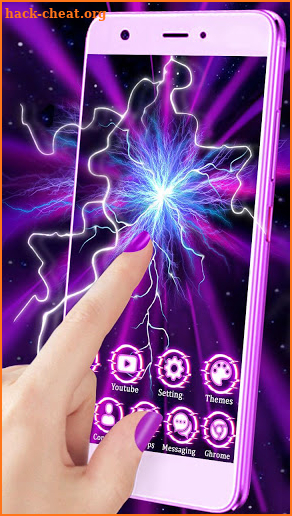 Lightning Flash Themes Live Wallpapers screenshot