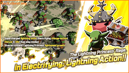 Lightning Princess: Idle RPG screenshot