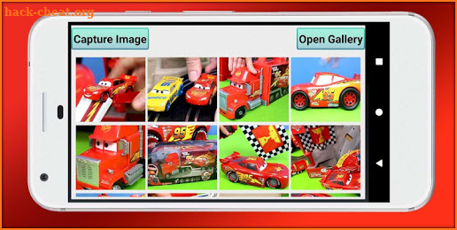 Lightning puzzle with McQueen screenshot