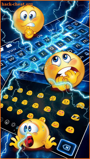 Lightning Screens Keyboard Theme screenshot