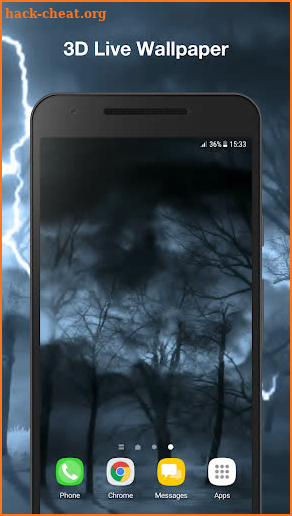Lightning Storm Live Wallpaper PRO screenshot