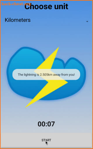 Lightning Strike Calculator screenshot