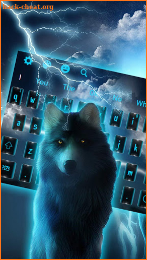 Lightning Wolf Keyboard screenshot
