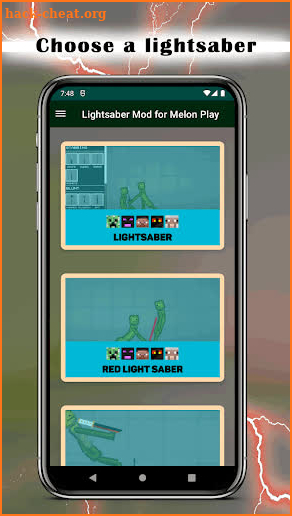 Lightsaber Mod for Melon Play screenshot