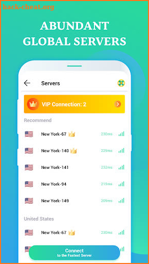 Lightspeed VPN - Free & Fast VPN screenshot