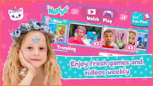 Like Nastya World games&video screenshot