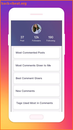 Likes Insights for IG Comment screenshot