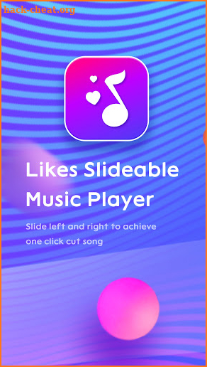 Likes Slideable Music Player screenshot