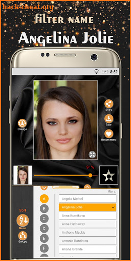 LikeStar: get celebrity face screenshot