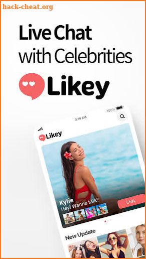 Likey - 1:1 Live Chat with Celebrities screenshot