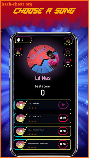 Lil Nas Tiles Hop screenshot