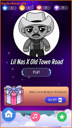 Lil Nas X Piano Old Town Road screenshot