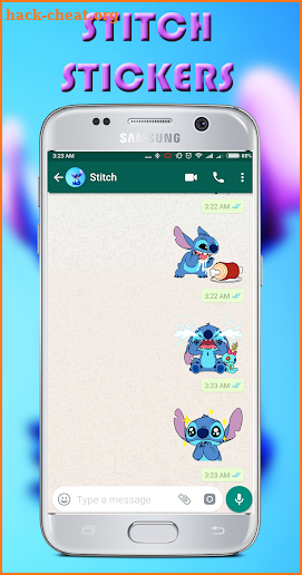 Lilo Stitch Stickers For WhatsApp - WAStickerApps screenshot