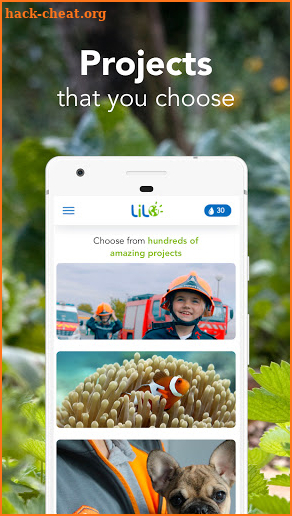 Lilo - the Search Engine with substance screenshot