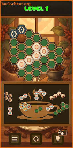 Lily TileMerge: Hexa Mysteries screenshot