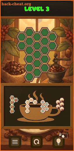 Lily TileMerge: Hexa Mysteries screenshot