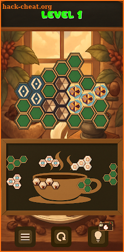 Lily TileMerge: Hexa Mysteries screenshot