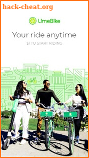LimeBike - Your Ride Anytime – Bike Sharing App screenshot