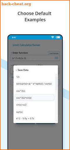Limit Calculator screenshot