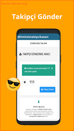 Limitsiz Takipçi Kazan screenshot