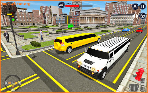 Limousine car game city driver screenshot