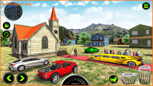 Limousine Taxi Car Driving Free Games screenshot