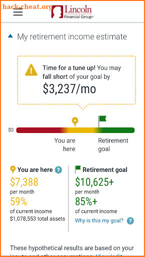 Lincoln Financial Mobile screenshot