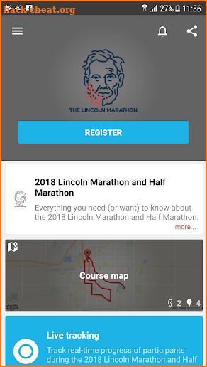 Lincoln Marathon 2018 screenshot