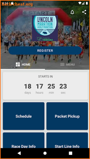 Lincoln Marathon 2021 screenshot