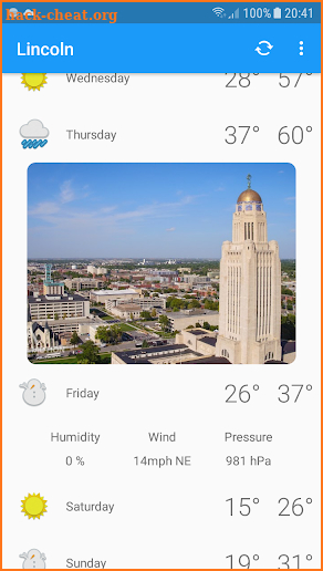 Lincoln, NE - weather and more screenshot