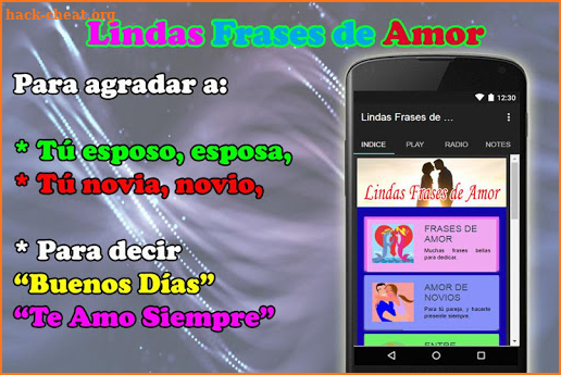 Lindas Frases de Amor screenshot