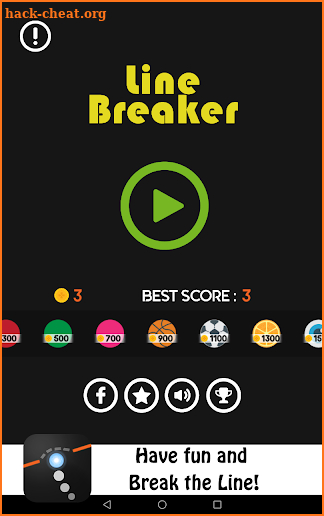 Line Breaker screenshot