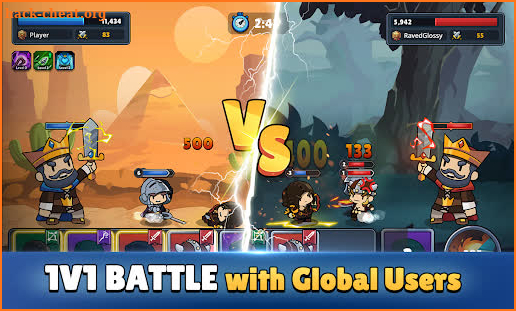 Line Clash : Defense Battle screenshot