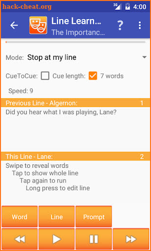 Line Learn Pro screenshot