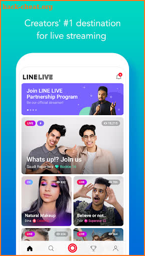 LINE LIVE: Broadcast your life screenshot