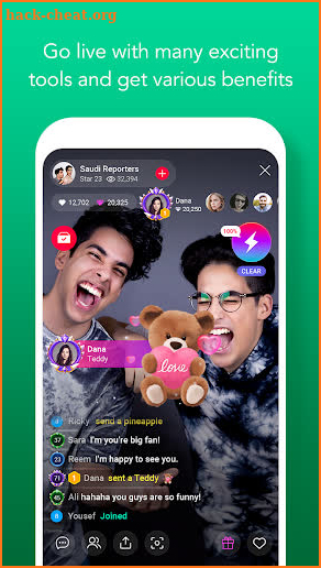 LINE LIVE: Broadcast your life screenshot