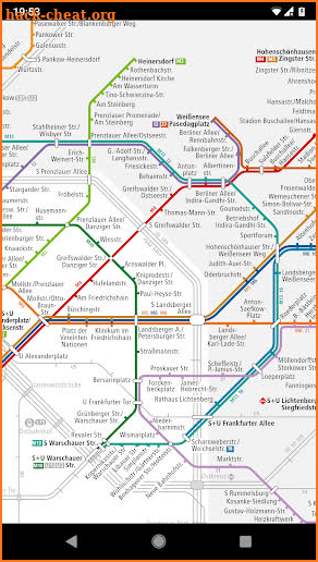 Line Network Berlin - S und U Bahn (Offline) screenshot