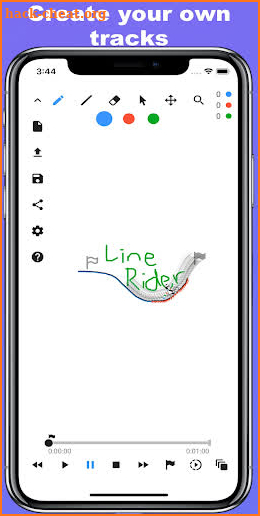 Line Rider screenshot
