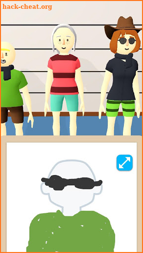 Line Up: Draw the Criminal screenshot