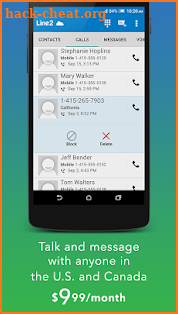Line2 - Second Phone Number screenshot