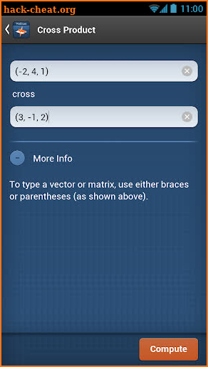 Linear Algebra Course App screenshot