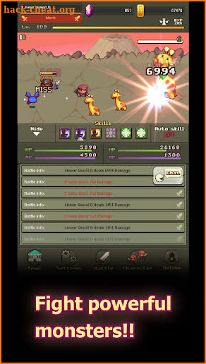 Linear Quest Battle screenshot